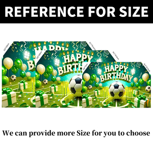 Pancarta de <span class=keywords><strong>Feliz</strong></span> Cumpleaños con Temática de Fútbol <span class=keywords><strong>para</strong></span> Niños, <span class=keywords><strong>Adolescentes</strong></span>, Decoración de Fiesta Deportiva Grande, Telones de Fondo <span class=keywords><strong>para</strong></span> Cumpleaños - Product Image 6