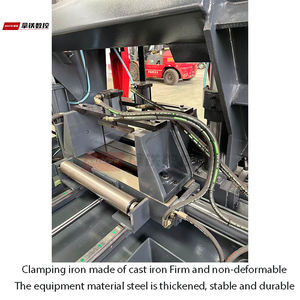 Équipement de découpe à bande métallique entièrement automatique CNC pour l'usine de pièces mécaniques, machine à scie à froid pour barres d'armature, fabrication chinoise - Product Image 5