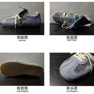 Phụ Nữ Retro Lật Leopard In Đào Tạo Giày Cho Mùa Thu Mới Chống Cháy Nổ Tất Cả Các Trận Đấu Thể Thao Giản Dị Sneakers Ren-up - Product Image 4