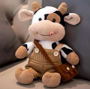 <span class=keywords><strong>Peluche</strong></span> <span class=keywords><strong>de</strong></span> Vaca Pequeña con Logotipo Personalizado, <span class=keywords><strong>Peluche</strong></span> <span class=keywords><strong>de</strong></span> Vaca Adorable, Animales <span class=keywords><strong>de</strong></span> <span class=keywords><strong>Peluche</strong></span> Suaves y Acurrucables, Mochila con Logotipo <span class=keywords><strong>de</strong></span> Camiseta <span class=keywords><strong>de</strong></span> Vaca para Niños - Product Image 2