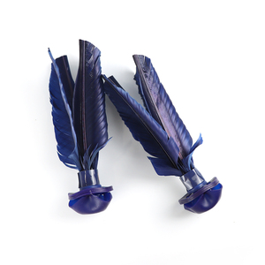 Volants de badminton chinois <span class=keywords><strong>Jianzi</strong></span> multicolores en plumes d'oie – Équipement d'entraînement d'agilité – Produit sportif et de divertissement - Product Image 3