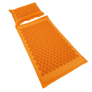 Fabrika doğrudan özelleştirilmiş pamuk keten Acupressure masaj matı yastık takımı akupunktur başak yatak Yoga minderi ağrı kesici - Product Image 3