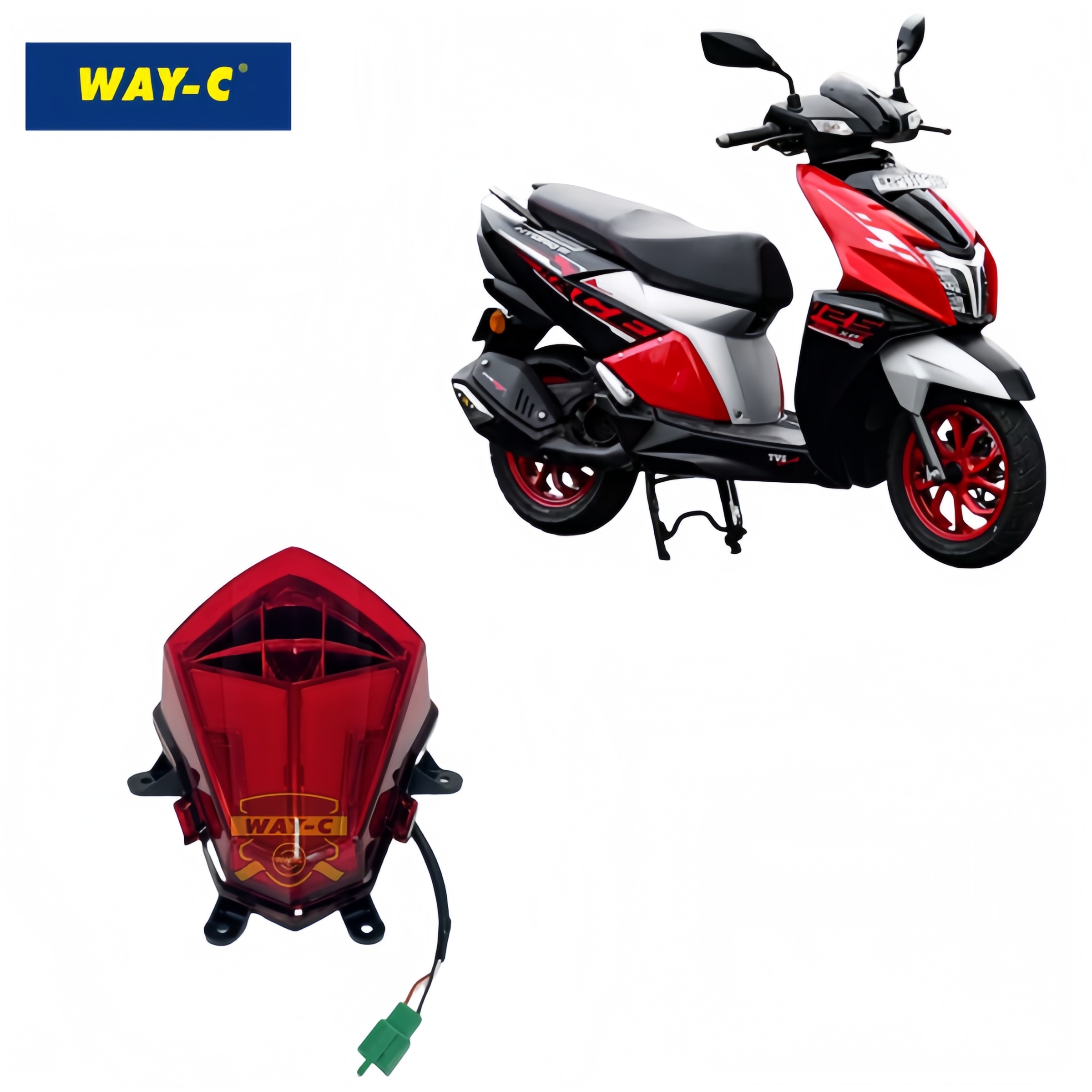 Best Selling Upgrade Your TVS Tail Light High Quality Motorcycle
