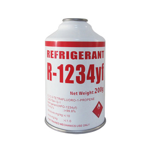 Gaz réfrigérant R1234yf en canette de 340g, pureté 99,9%, pour climatisation automobile, faible GWP 0-ODP, gaz réfrigérant R1234yf en bidon - Product Image 1
