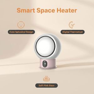 Calentador Eléctrico PTC con Ventilador 220V, Eficiencia Energética, Termostato Ajustable, Protección Antivuelco, Protección Contra Sobrecalentamiento, Independiente - Product Image 4