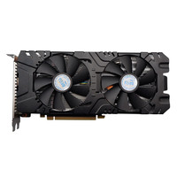 MAXSUN RTX2060 6GB GDDR6 Carte graphique de jeu 1920 CUDA Cores 1680MHz Fréquence de cœur 192 bits Refroidissement à double ventilateur Carte vidéo pour PC de bureau