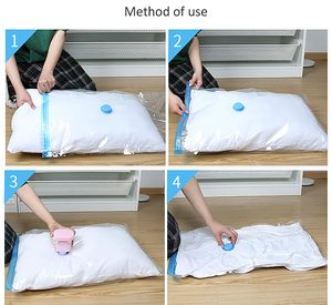 Sacs de rangement sous vide réutilisables pour matelas et vêtements, grand format, avec pompe - Product Image 4