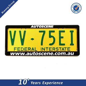 Nhựa Giấy Phép Mảng Số Tấm Surround Cho Thị Trường Australia - Product Image 3