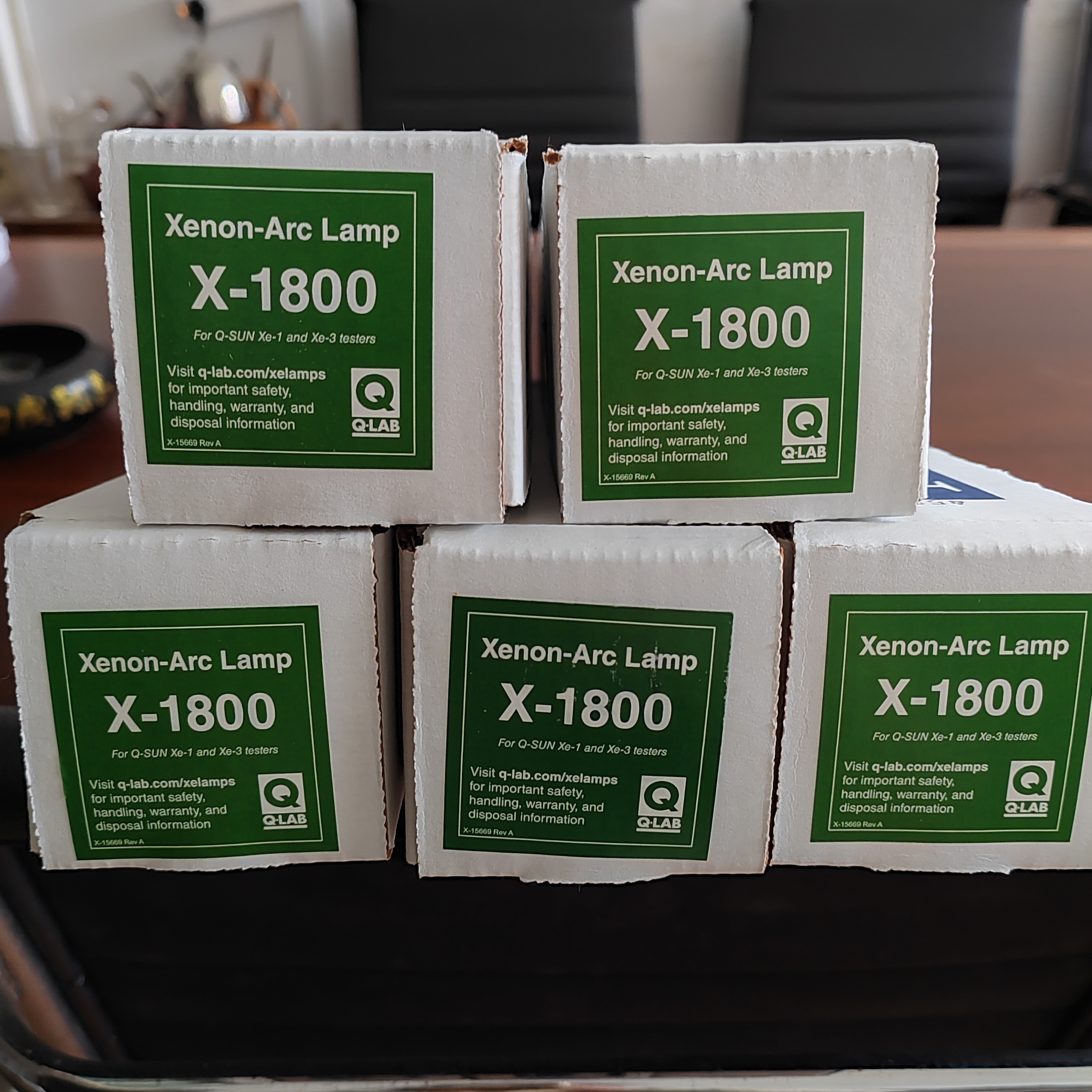 Lâmpada de Xenônio Q-LAB X-1800+ para Testadores Q-SUN Xe-1 e Xe-3
