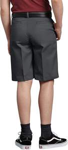 Boys <strong>School</strong> Pants Men Custom <strong>Shorts</strong> Elastic Waist Flat Front Trousers Adjustable <strong>Grey</strong> Black England Flex <strong>Shorts</strong> for Men - Product Image 4