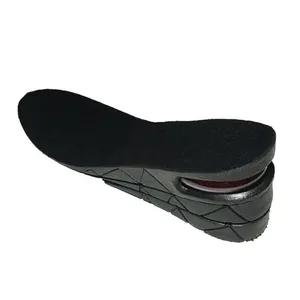 Wholesale Cheapest Price Air Cushion Insoles Bamboo Cloth Heighten Pvc Removable Full Length Foot Care Insole