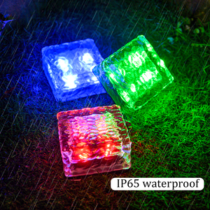 Đèn <span class=keywords><strong>Led</strong></span> Gạch Lát Nền Mặt Đất Chạy Bằng Năng Lượng Mặt Trời Hình Vuông Mini Rgb Phong Cảnh Cổng Ngoài Trời - Product Image 4