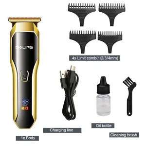 DL-1551 Friseur Mann profession elle Barts ch neider Clipper setzt Friseur Haars chneide maschine Wiederauf ladbar alles in einem Haarschneider-Kit