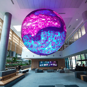 Pantallas LED esféricas de tamaño personalizado P2.5, P3, P4 con pantallas de visualización esféricas 3D - Product Image 1