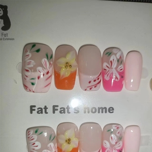 <span class=keywords><strong>Uñas</strong></span> postizas artesanales al por mayor, <span class=keywords><strong>uñas</strong></span> <span class=keywords><strong>de</strong></span> presión <span class=keywords><strong>largas</strong></span> con diseño <span class=keywords><strong>de</strong></span> cobertura completa, pegamento para mujer, marca privada, <span class=keywords><strong>uñas</strong></span> acrílicas gruesas - Product Image 6