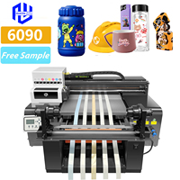 Imprimante UV DTF automatique pour étiquettes, transfert d'autocollants, compatible Epson/DX7, carte Hoson, métal, bois, PVC, peinture de motifs de marques