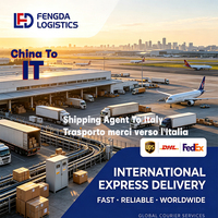 Service de messagerie DHL Cargo, transitaire DDP vers l'Italie, Rome, aéroport de Fiumicino, livraison porte à porte, emballage sécurisé garanti