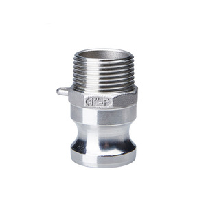 Raccord rapide Conan en acier inoxydable 304, type F, mâle, à clipser, insertion droite, pour tuyau haute pression - Product Image 3