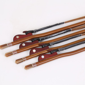 Arco de Erhu de Madera de Sándalo Púrpura con Crin de Caballo Marrón Natural, Accesorio Profesional para Instrumento de Cuerda - Product Image 3