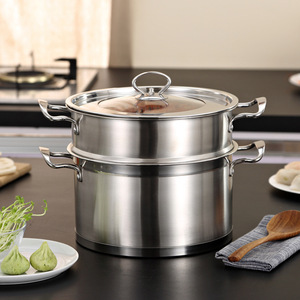 Ensemble <span class=keywords><strong>de</strong></span> casseroles en acier inoxydable antiadhésif OEM avec poignée amovible pour la cuisine à domicile, utilisation quotidienne, non toxique, sans PFAS - Product Image 3