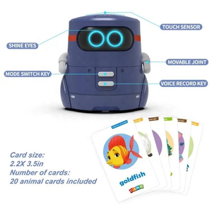Robot de Control Táctil Ai JH, Robot Inteligente con Voz, Canto y Conversación, Funciona con Batería, Juguetes Educativos STEM - Product Image 4