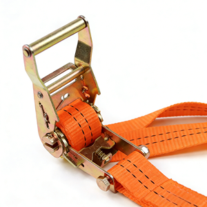 Sangles d'arrimage à cliquet rétractables en polyester de 1,5 pouce, 2T, 38 mm, pour accessoires de moto - Product Image 1