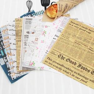 Papel encerado personalizado para envolver alimentos, comida rápida, hamburguesa, sándwich, barbacoa, hamburguesa a prueba de grasa y aceite - Product Image 6