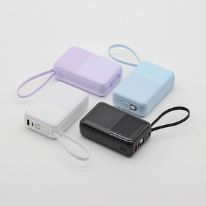 พาวเวอร์แบงค์สำหรับแล็ปท็อป 45W ความจุสูง 20000mAh สายชาร์จในตัวแบบ Type-C พร้อมหน้าจอแสดงผลดิจิตอล พกพาสะดวก - Product Image 4