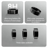 Contrôleur intelligent pour lunettes IA : Présentation PPT, téléprompteur vocal, télécommande gestuelle, dispositif portable INMO Ring4