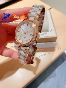 Elegantes Relojes Mecánicos de Acero Inoxidable para Mujer, Decoración de Diamantes, Flores y Mariposas, Esfera de Cristal Hueca Cuadrada, Moderna y de Moda - Product Image 6