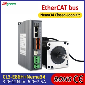 DC24~48V 4/4.5/5/5.8A 2/2.3/2.8/4.5/4.8/5.5N.m <b>Stepper</b> <b>Motor</b> <b>Controller</b> 1000PPR 2Phase Nema24 Closed Loop <b>Stepper</b> <b>Motor</b> Drivers - Product Image 2
