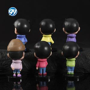 รูปปั้นของเล่นตุ๊กตาอะนิเมะ osomatsu-San 6ชิ้นรูปปั้นของเล่นตุ๊กตา <span class=keywords><strong>karamatsu</strong></span> choromatsu ichimatsu jushimatsu - Product Image 5