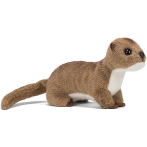 Peluche di Lontra Acquatica Carina da Fabbrica, Marrone Naturale 10 Pollici, Giocattolo Morbido Imbottito per Bambini, Regalo di Compleanno, Bambola Realistica di Lontra - Product Image 2