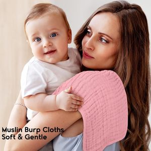 <strong>Burp</strong> <strong>Cloths</strong> For Baby <strong>Girls</strong> Organic Cotton Large <strong>Burp</strong> Clothes Extra Absorbent Soft Burping Rags Spit Up <strong>Cloth</strong> Sets For Newborns