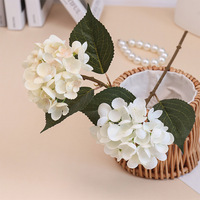 Fleur artificielle à tige unique, Hortensia brésilien, style nordique, luxe léger, en soie, faite à la main, pour décoration de bureau à domicile, remise de diplôme, Pâques