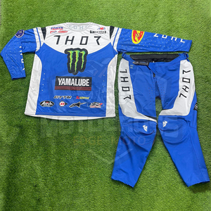 Traje de Motocross Personalizado, Jersey y Pantalón, Conjunto de 2 Piezas, Ropa Deportiva, Ropa de Carreras, Traje de Motocross Protector para Adultos - Product Image 1