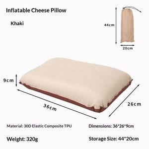 Oreillers de camping gonflables ergonomiques et compacts, légers et compressibles, pour le voyage – Vente en gros - Product Image 4