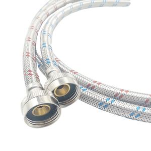 Mangueras de llenado para lavadora, 5 pies, paquete de 2 mangueras de llenado para lavadora en frío y caliente - Product Image 5