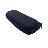 Vente en gros étui à lunettes de soleil portable en EVA avec logo personnalisé boîte à lunettes à fermeture éclair personnalisable emballage de lunettes en cuir à la mode