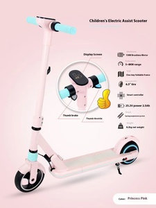 Mini Scooter Inteligente de 24v con Sensor para Niños, Plegable, de Aluminio, con Dos Ruedas de PU, para Uso en Exteriores, Hecho de Acero y Plástico, N9-1 Rueda N9-1 PU - Product Image 4