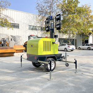 5100W bền Máy phát điện diesel tự động bắt đầu 230V đánh giá 50/60Hz khẩn cấp sao lưu thiết bị chiếu sáng DIESEL Powered tháp ánh sáng - Product Image 1