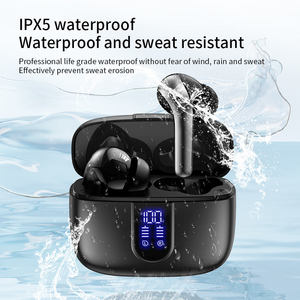 Audífonos Inalámbricos TWS BT 5.4 JL con Baja Latencia de 30ms para Juegos, Cancelación de Ruido, Controlador de 13mm, Bajos de Alta Fidelidad, Resistentes al Agua IPX5, Pantalla LED, Deportivos - Product Image 3