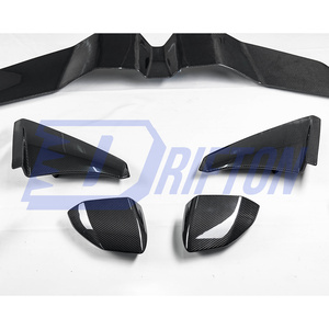 Panneaux latéraux en fibre de carbone visible style original Revuelto pour Lamborghini Revuelto - Product Image 5
