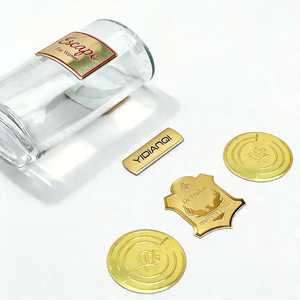 <span class=keywords><strong>Plaque</strong></span> de logo de bureau en métal auto-adhésive en aluminium anodisé <span class=keywords><strong>brossé</strong></span>, conforme à la norme ISO F-99 - Product Image 5
