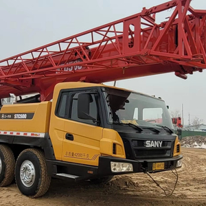 Low Hour Used Sany 50 ton Truck Mounted <b>Crane</b>, Full Hydraulic Mobile <b>Crane</b> With Stable Operation - Product Image 1