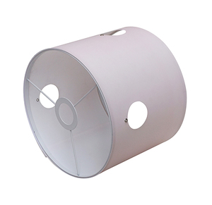 Hot bán hiện đại màu hồng PVC DIY Chụp đèn <span class=keywords><strong>kit</strong></span> handmade cán cạnh trống E27 treo trang trí cho sử dụng trong nhà - Product Image 4