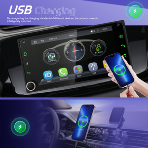 Lecteur MP5 2Din 7 pouces Podofo pour Toyota Autoradio Radio de voiture CarPlay sans fil et Android Auto BT Commande au volant - Product Image 5