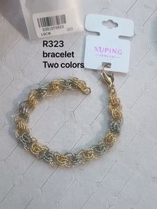 XUPING Gioielli all'ingrosso: Bracciale a catena cubana elettroplaccato, semplice, personalizzato, alla moda, hip hop, unisex, per coppie - Product Image 4