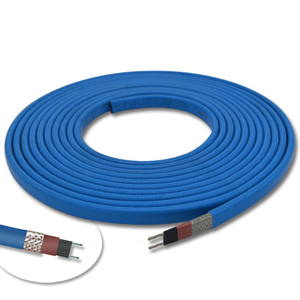 Cable eléctrico de calefacción autorregulable, regulador de temperatura para suelo, 24v, 12380v