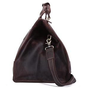 Tiding <span class=keywords><strong>ก</strong></span>ระเป๋าเดินทางหนัง<span class=keywords><strong>ส</strong></span>ะพายข้าง<span class=keywords><strong>ส</strong></span>ำหรับผู้<span class=keywords><strong>ชาย</strong></span>,ใช้เวลาพักผ่อนวันหยุดสุด<span class=keywords><strong>ส</strong></span>ัปดาห์แนววินเทจสามารถเลือกโลโก้ได้ตามต้องการ<span class=keywords><strong>ก</strong></span>ระเป๋าดัฟเฟิลหนังวัว - Product Image 4